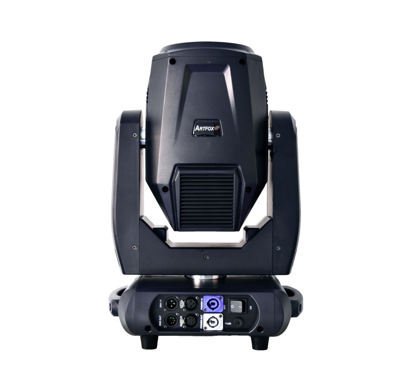 Moving Head Light:Super bright, 2 prisms, Rainbow effects